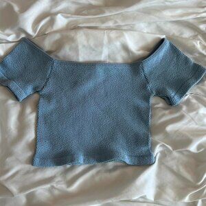 Forever 21 Off shoulder crop top